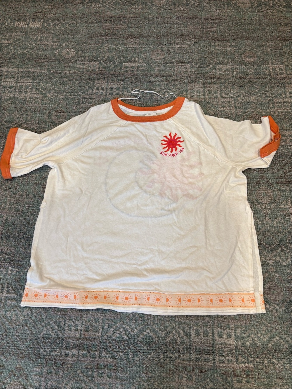 We The Free Giulia Embroidered Ringer Tee - Picture 3 of 5
